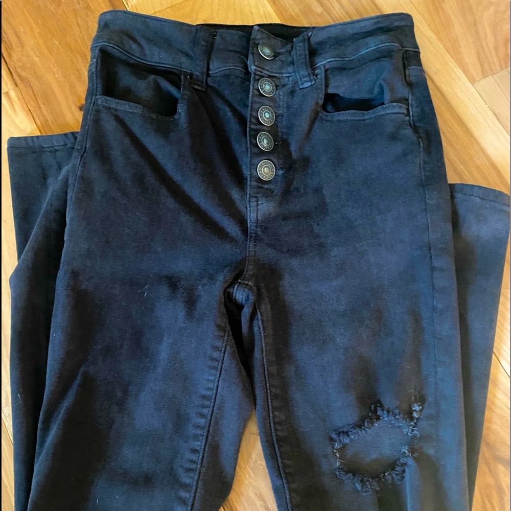 American Eagle double zero jeans